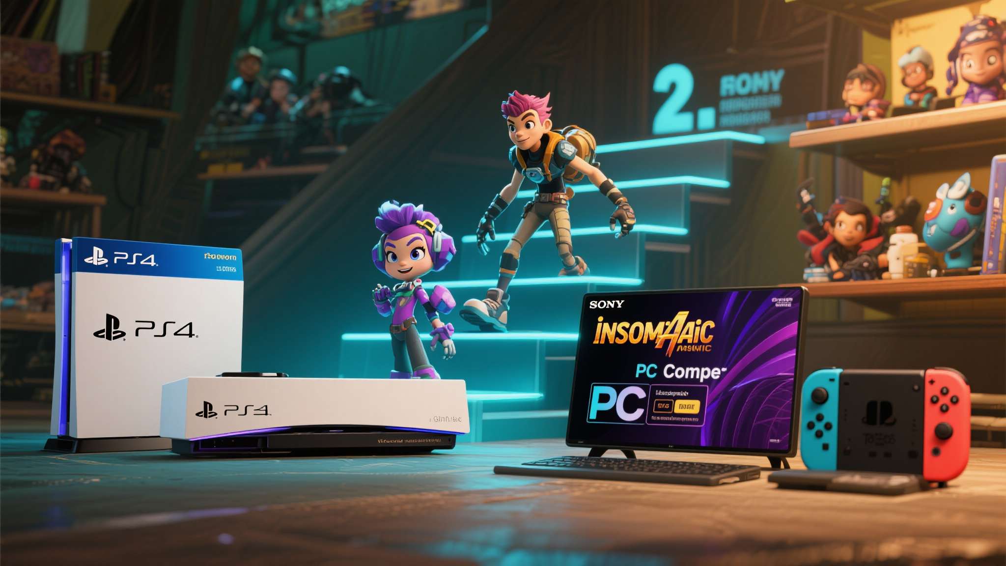 2. 跨平台策略扩大受众基数
从PS4到PS5，再到PC平台，Insomnia